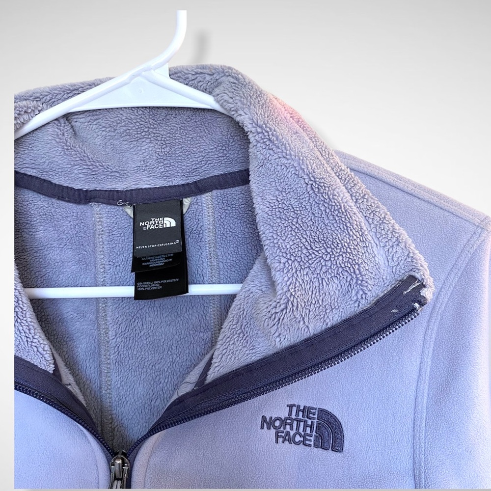 The North Face Light Purple Fleece Jacket